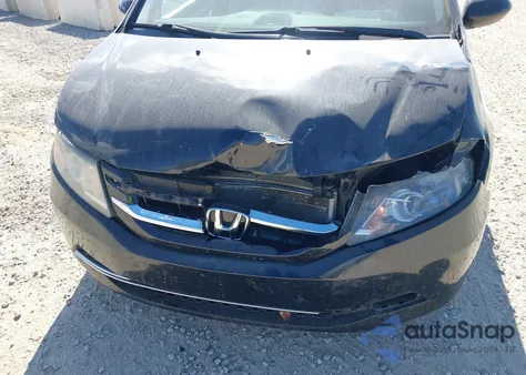 2017 Honda Odyssey Se z USA, uszkodzony, nr VIN 5FNRL5H39HB025860